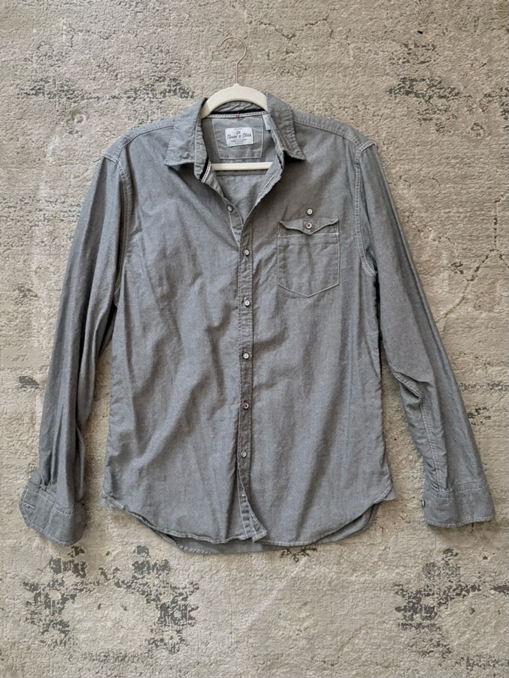 Thread & Cloth Cotton Chambray Shirt